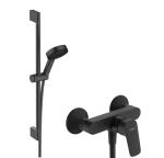 Hansgrohe Logis - Baterie dus, negru mat